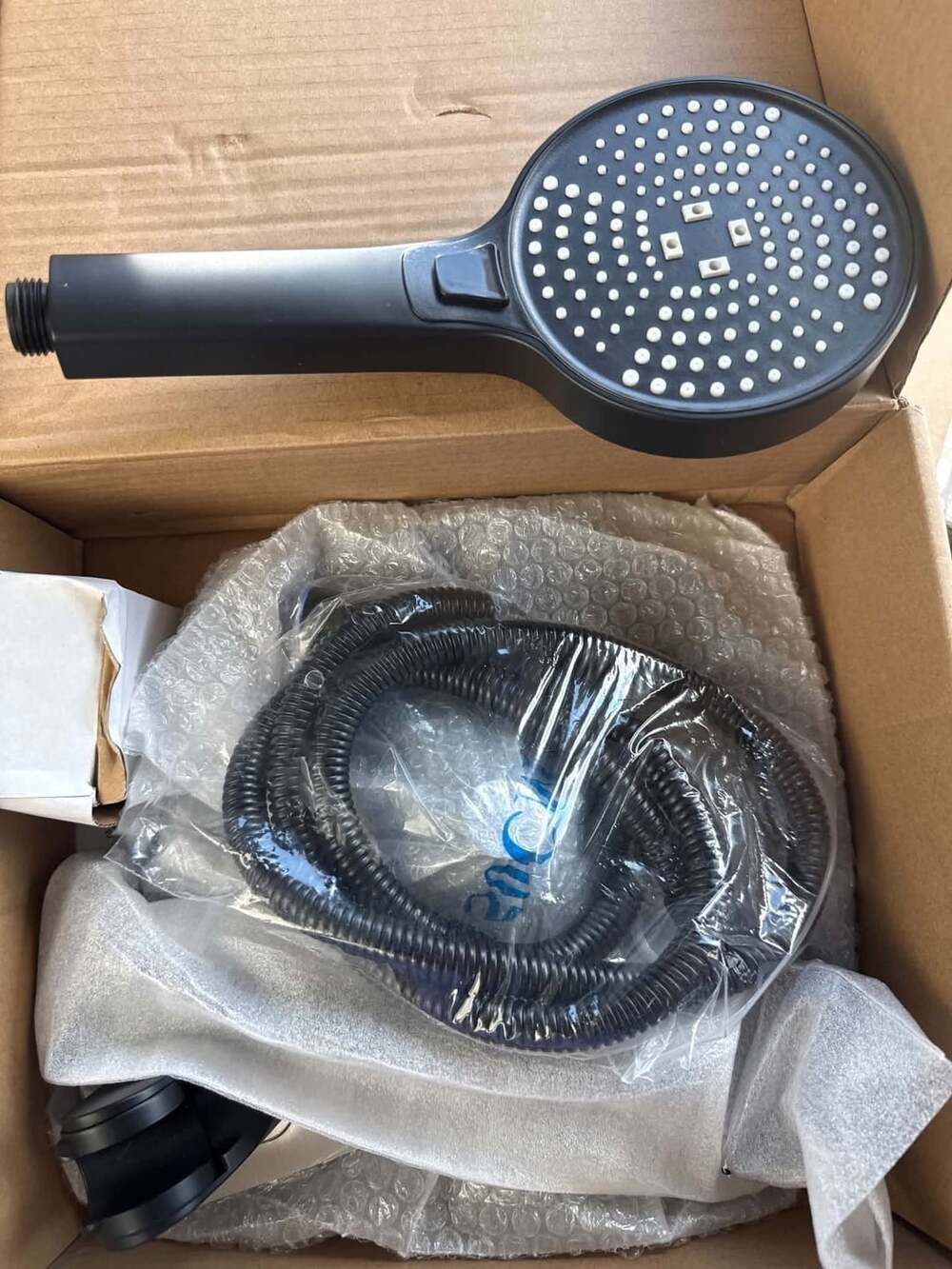 Matte Black Multi-Function Handheld Shower Head - Picture 6 of 6